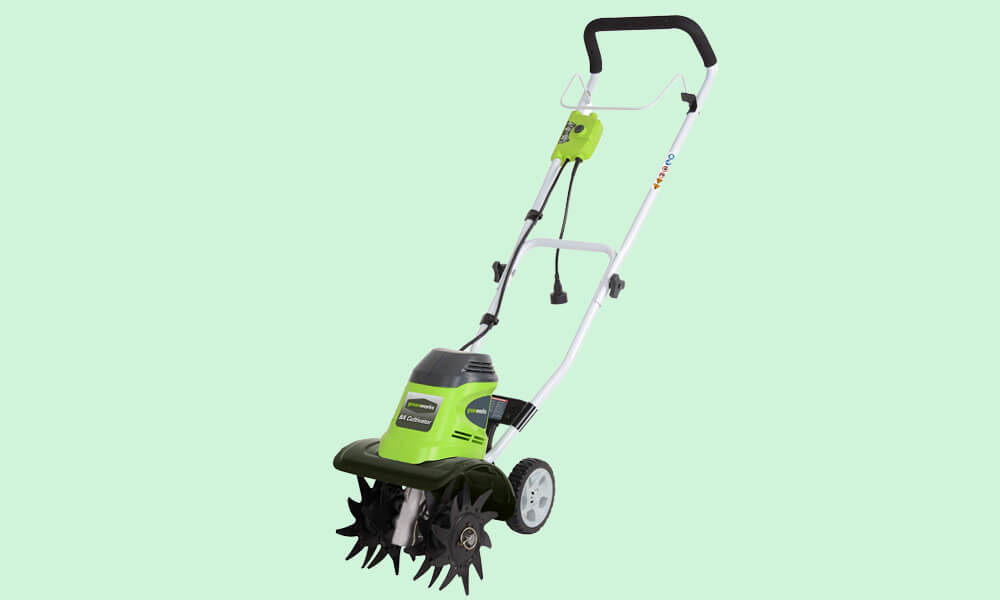 Best Cordless Electric Tiller - Greenworks 10-inch 40 v