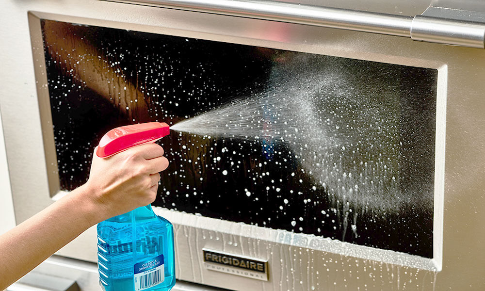Clean Oven Glass