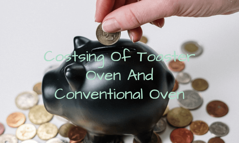 Costsing Of Toaster Oven And Conventional Oven